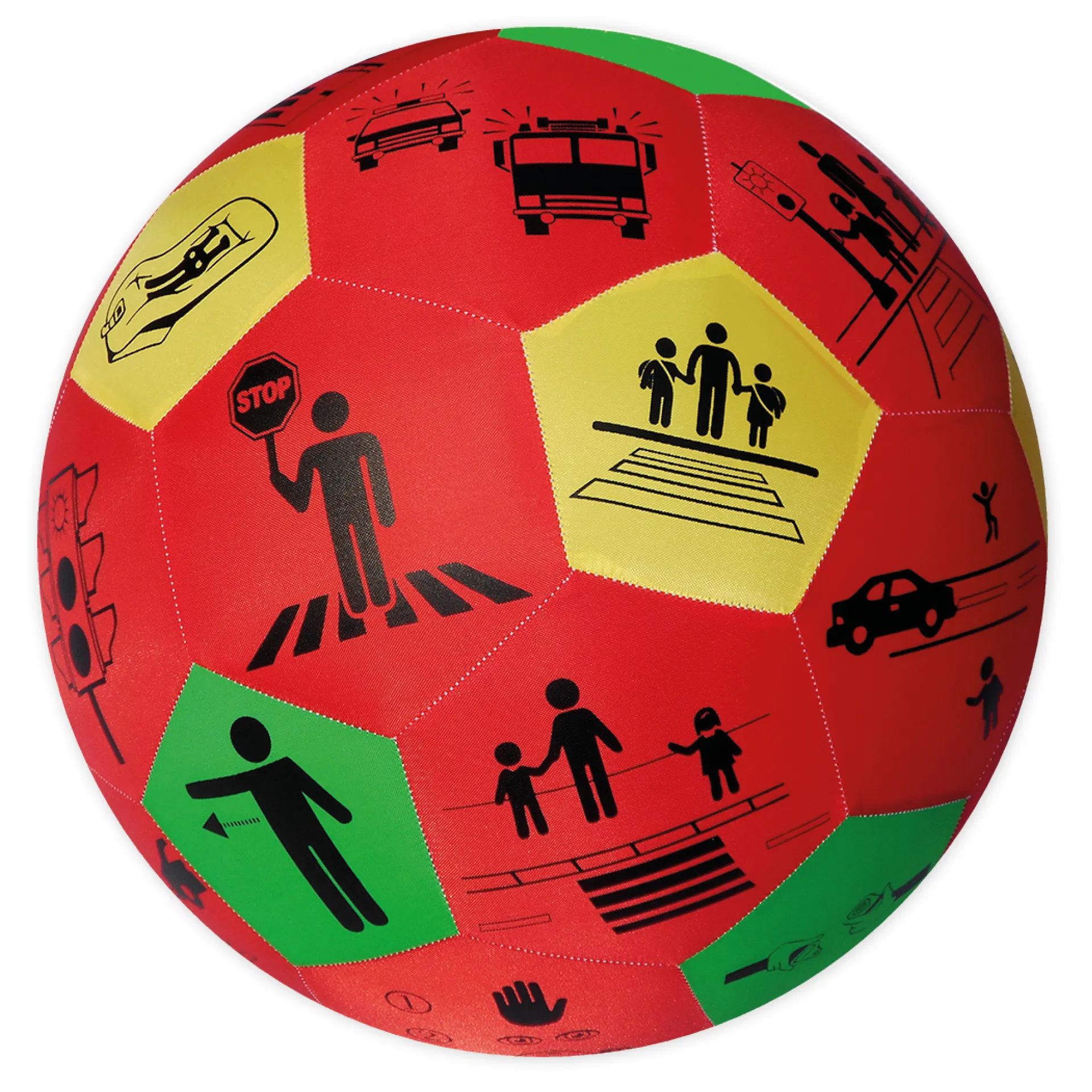 Lernspiel-Ball "Pello" - Verkehrs-Erziehung