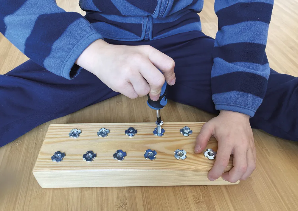 Schraubblock-Set "Was passt?", 32-tlg.