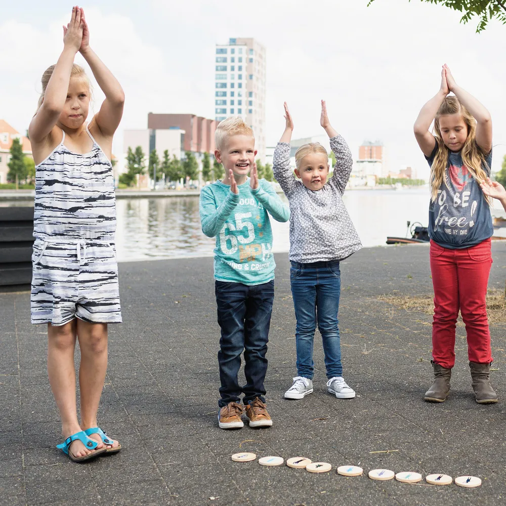 Bewegungsspiel "Moves!", 19-tlg.