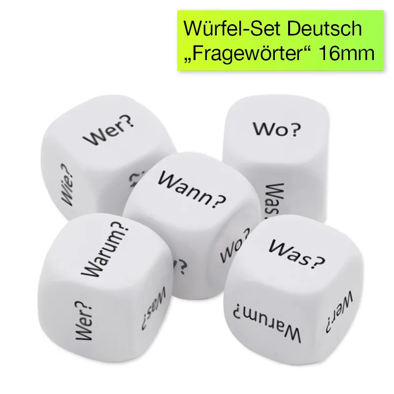 Würfel-Set "Deutsch", 41-tlg.