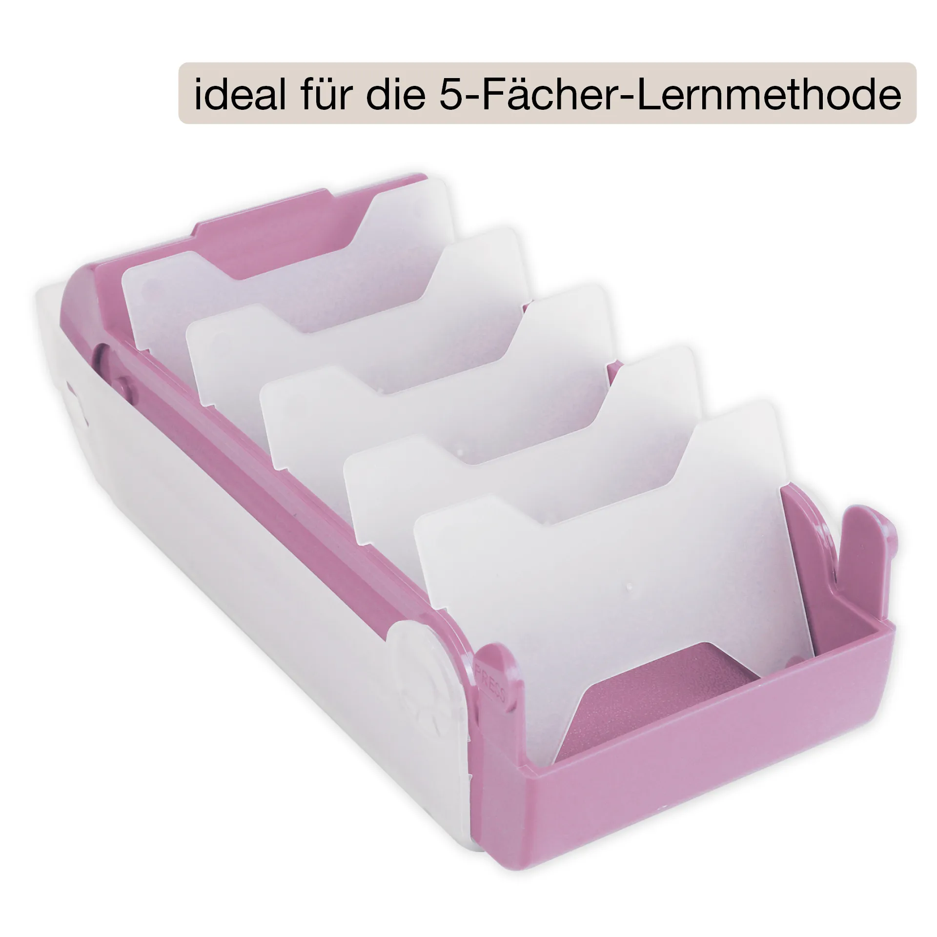 Karteikasten für A8 Kunststoff