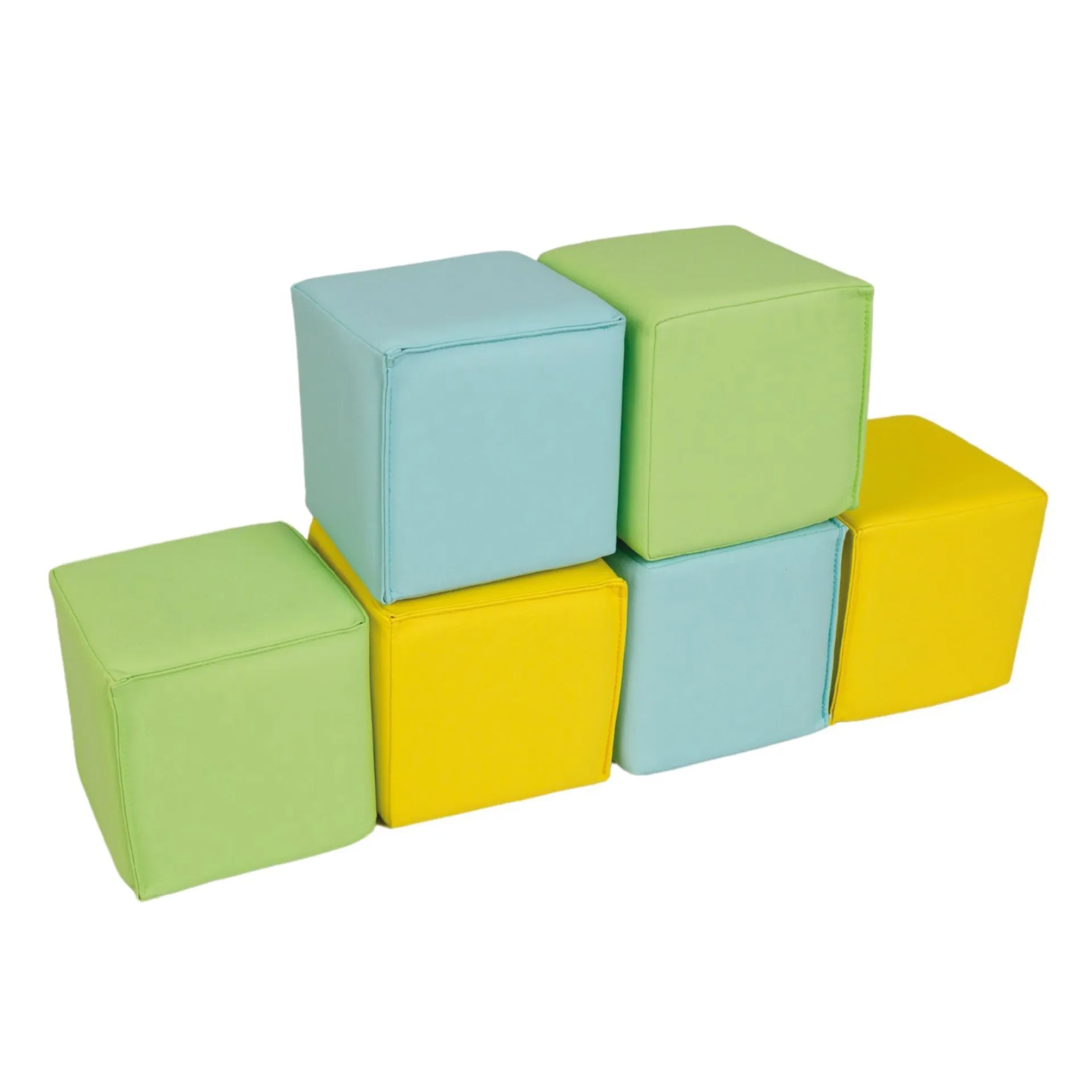 Softbausteine aus Schaumstoff, 14 cm, 6-tlg.