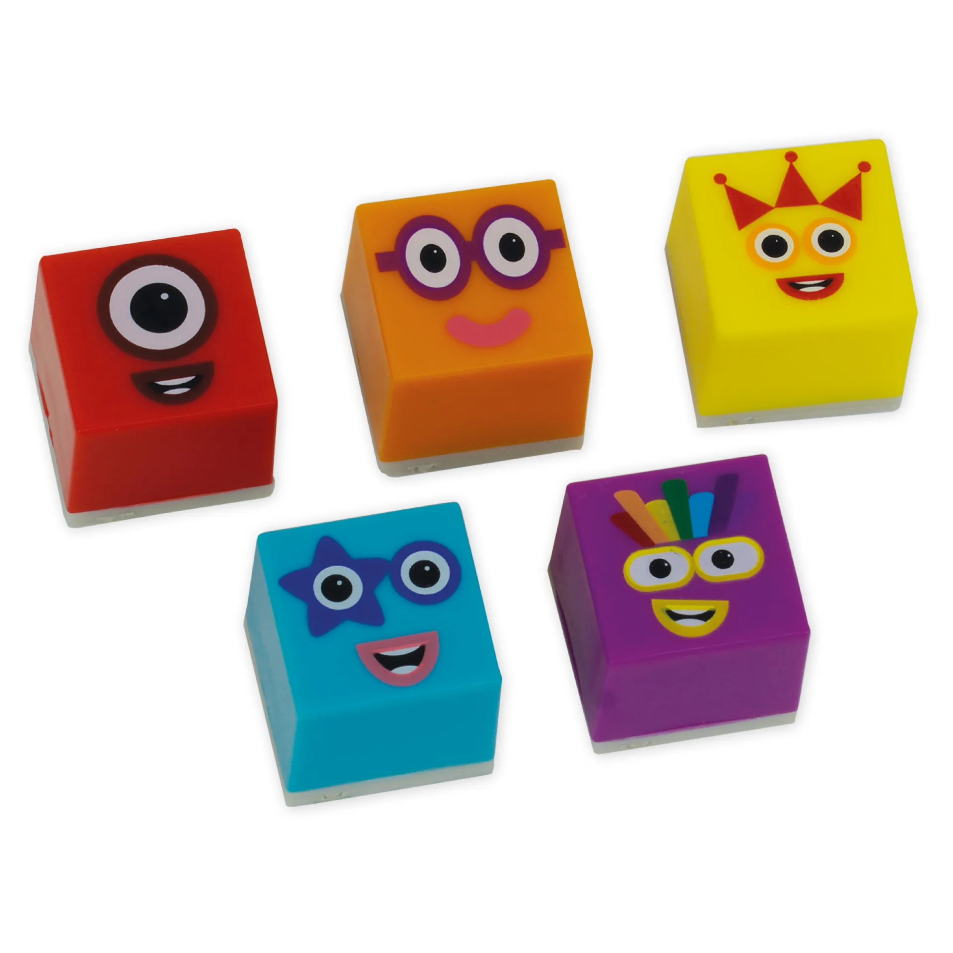 Set Mathe-Stempel "Rechen-Türme", 32-tlg.