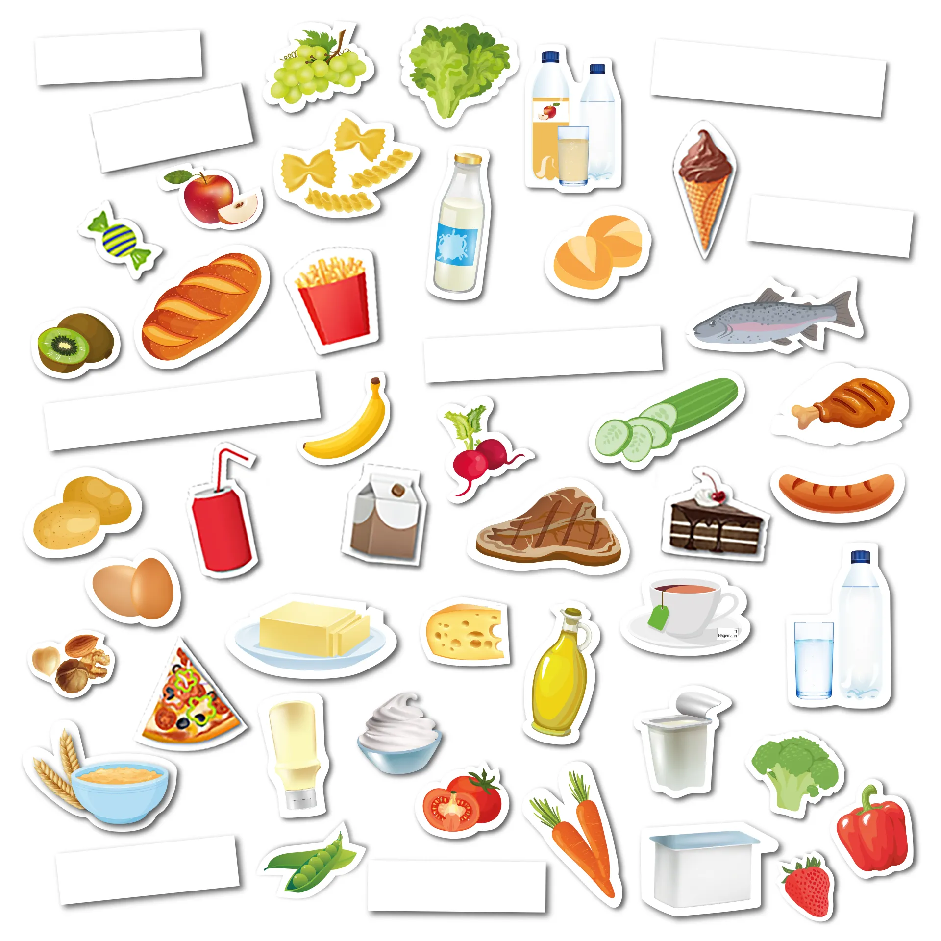 Hagemann Magnetbilder Lebensmittel