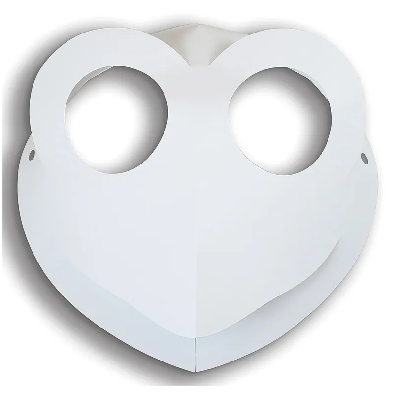 Tiermasken aus Papier, 30 Stück