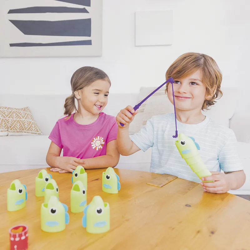 Spiel "Wer fängt den längsten Fisch?", 11-tlg.