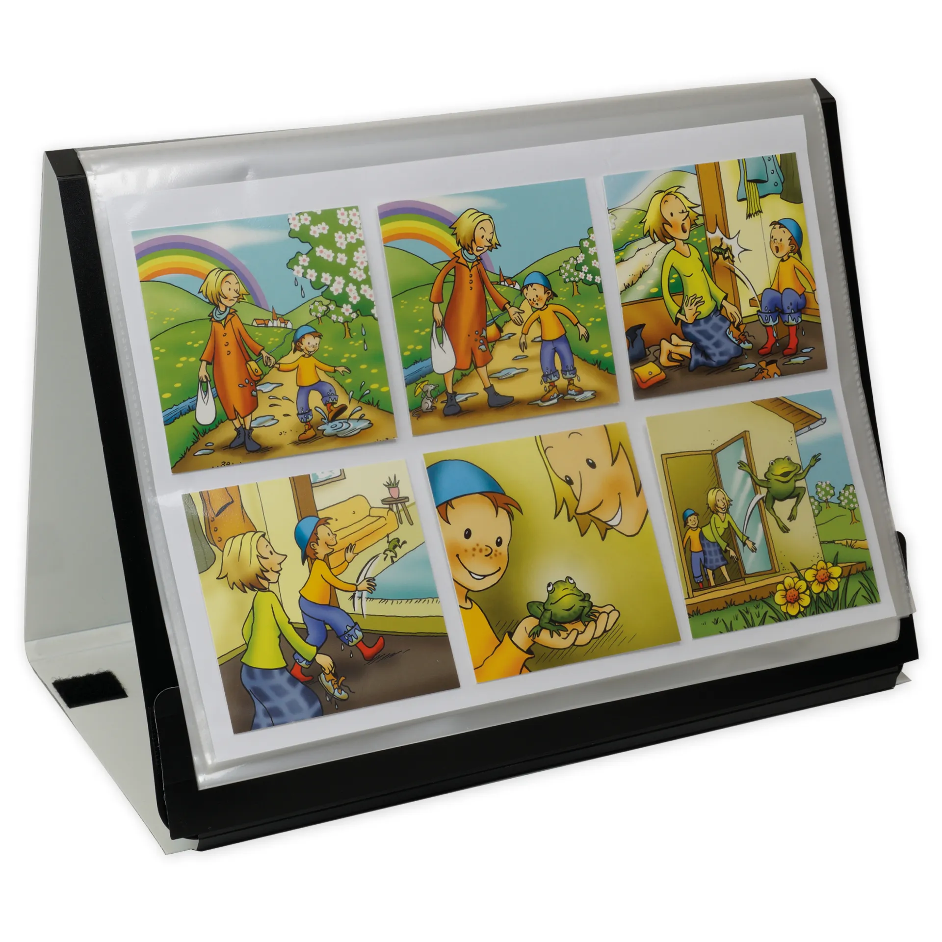 TimeTEX Whiteboard-Tisch-Flipchart  A4, ca. 33 x 25 cm