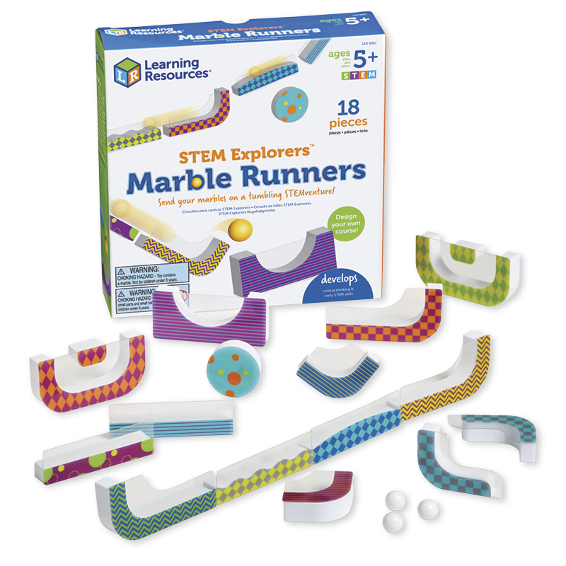 Kugelbahn fürs Fenster, 18-tlg.