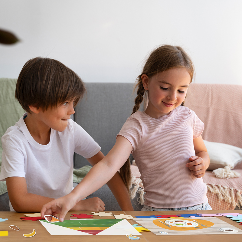 Hagemann Gruppen-Lernset Gesunde Ernährung (magnetisch), 130-tlg