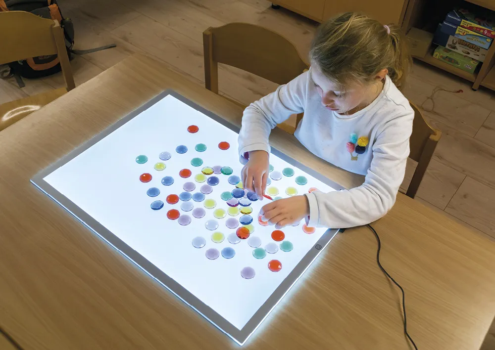 Funkelsteine transparent, 3 cm ø, 72-tlg.