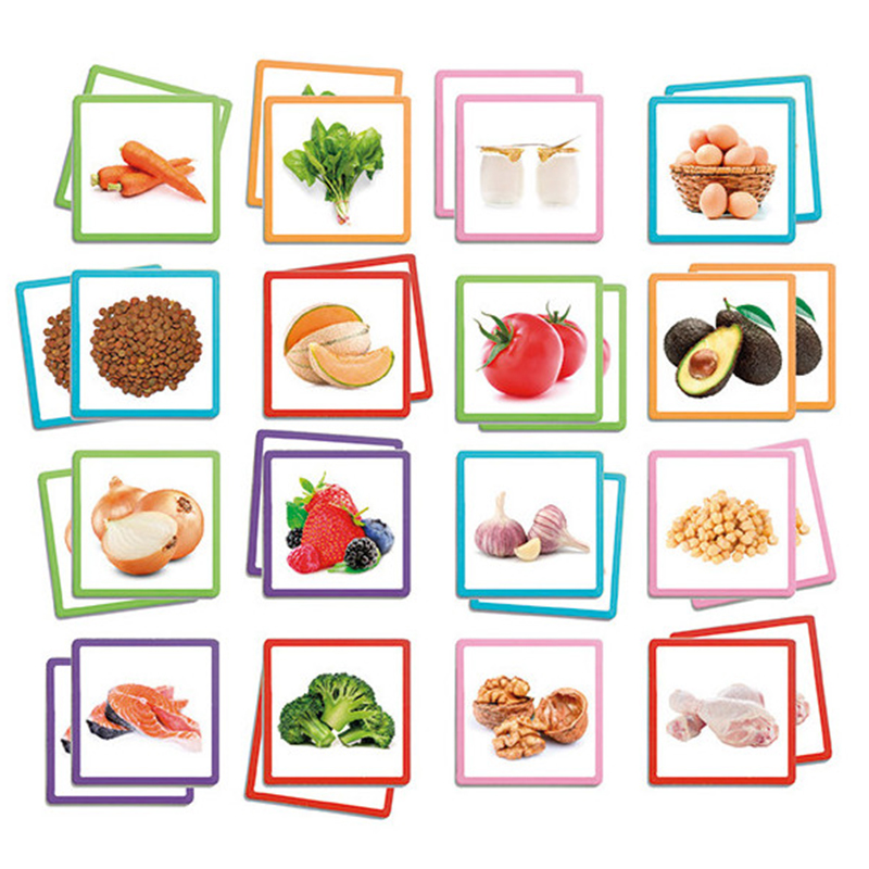 Riesen-Memo-Spiel Gesunde Lebensmittel