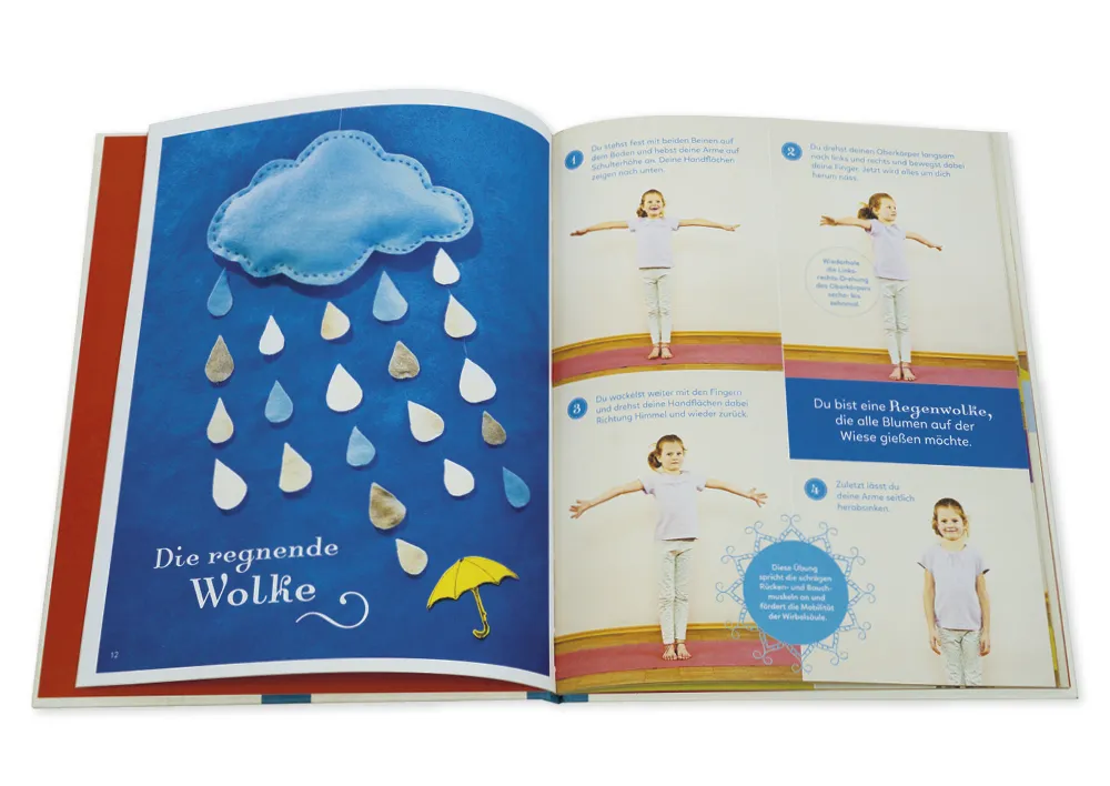 Buch "Yoga macht Kinder stark", 45 Seiten