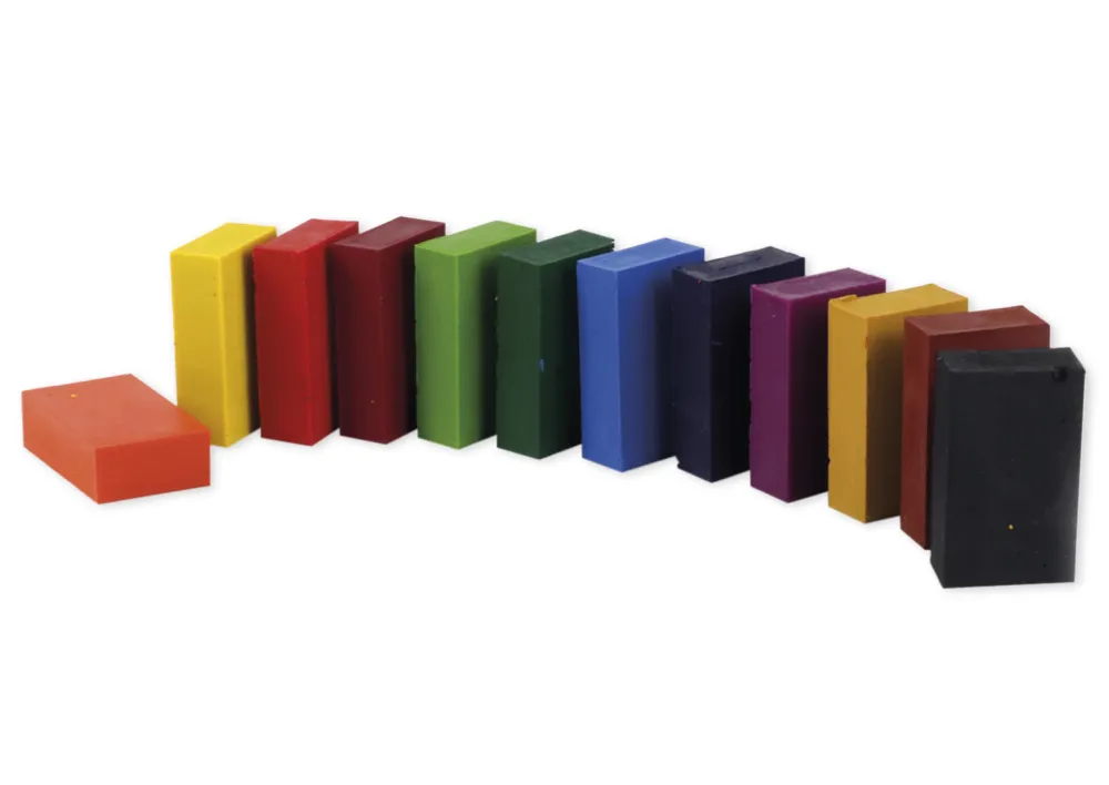 Wachsmalblöcke nawaro, 12-tlg.