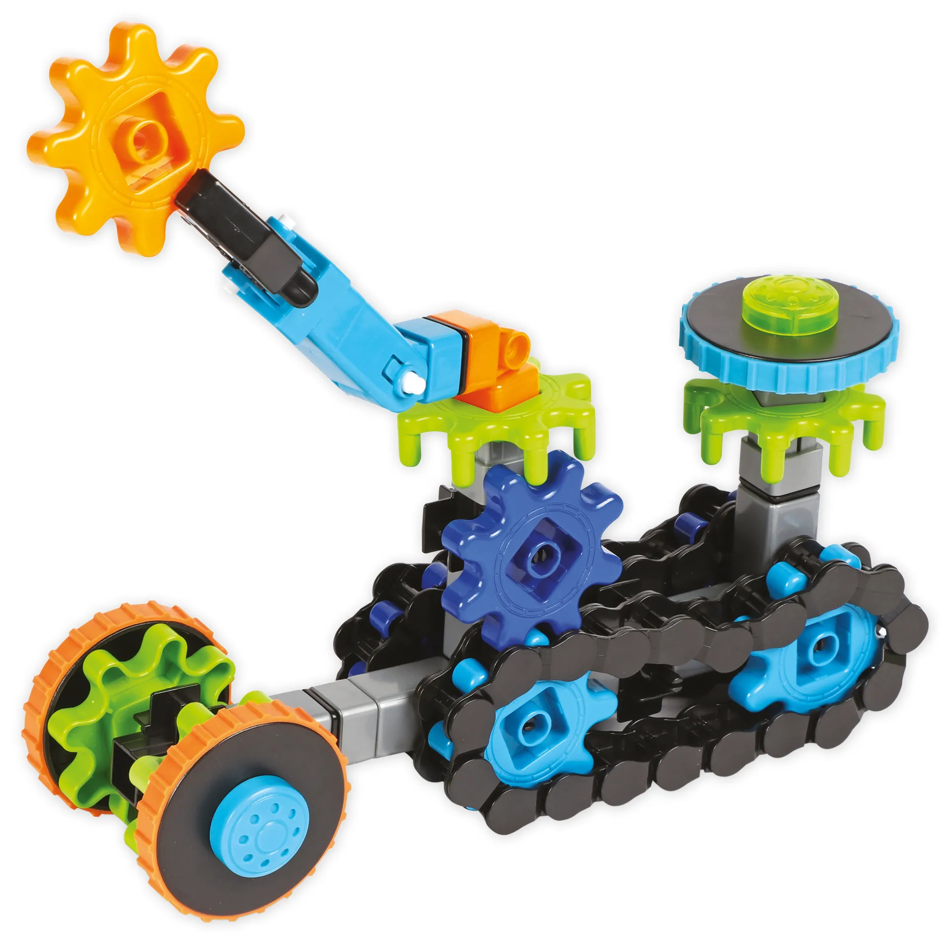 Zahnrad-Spiel "Roboter in Bewegung", Baukasten, 116-tlg.