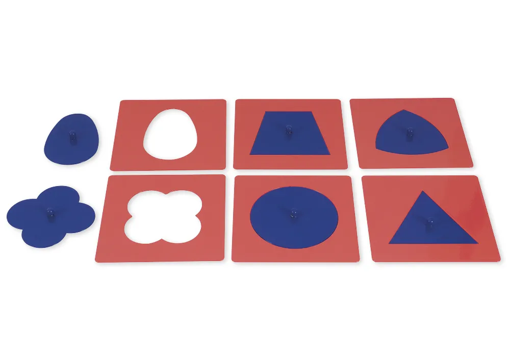 TimeTEX Metallene Einsatzfiguren "Montessori Premium"