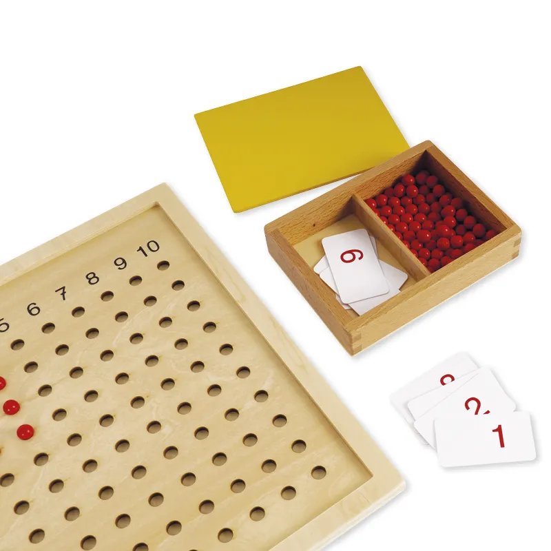 TimeTEX Kleines Multiplikationsbrett "Montessori Premium"