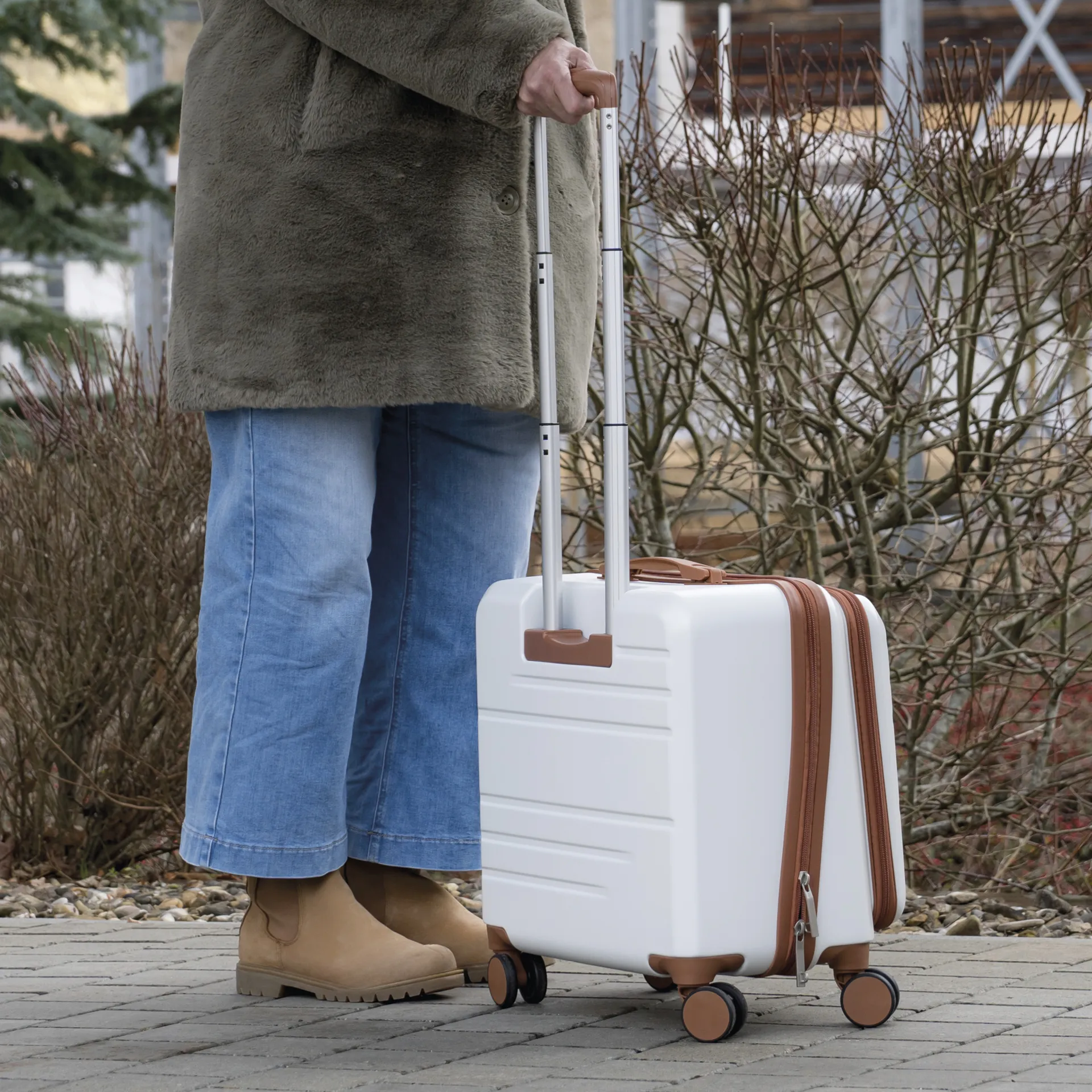 TimeTEX Hartschalen-Trolley "Delicia"