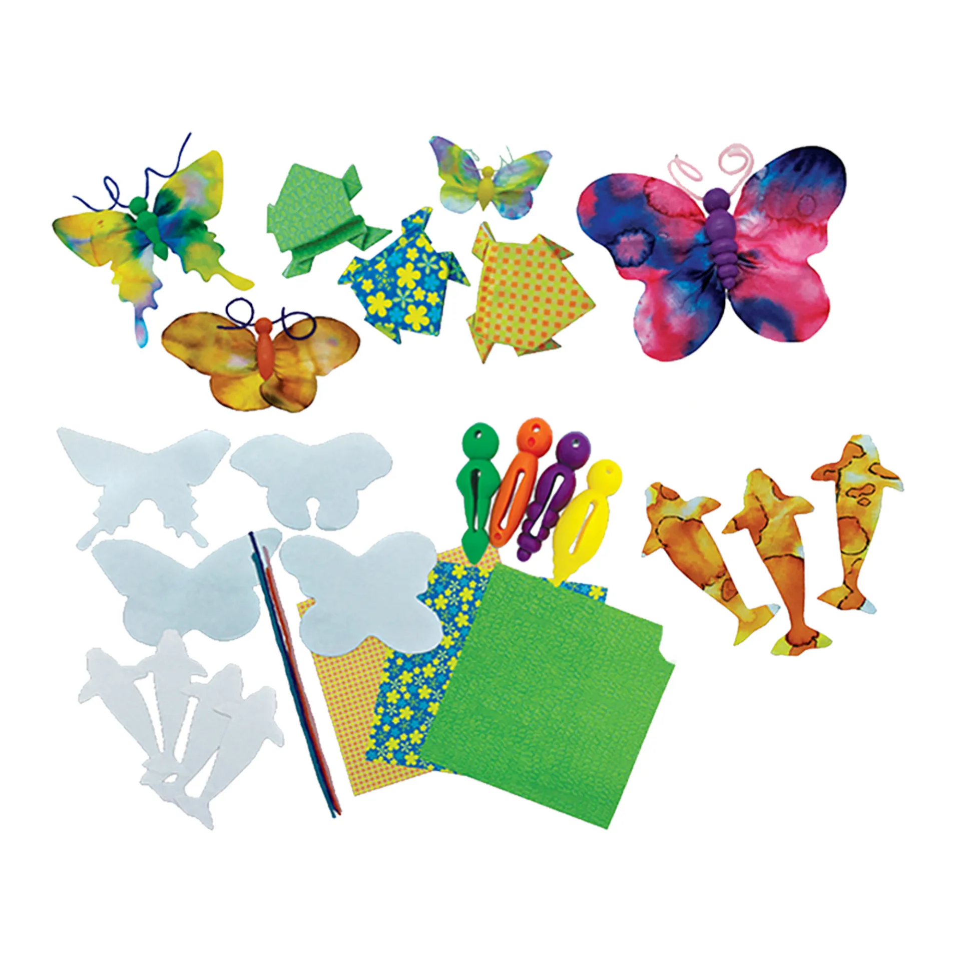 Bastelset Bunte Schmetterlinge & Co