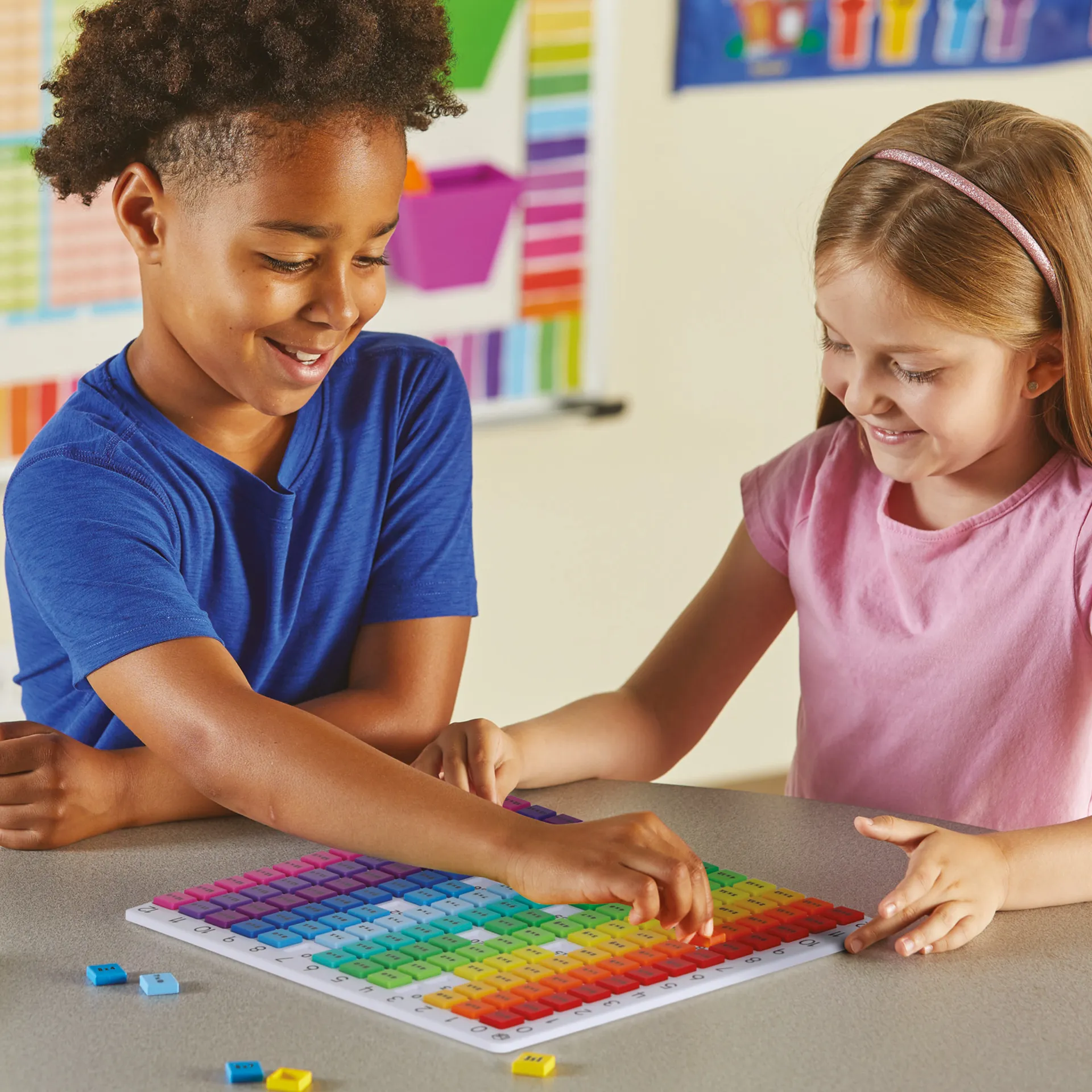Multiplikations-Tafel "Regenbogen", 171-tlg.