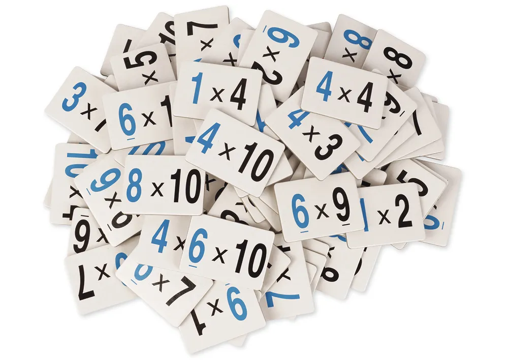 Multiplikations-Kärtchen "1x1", 100-tlg.