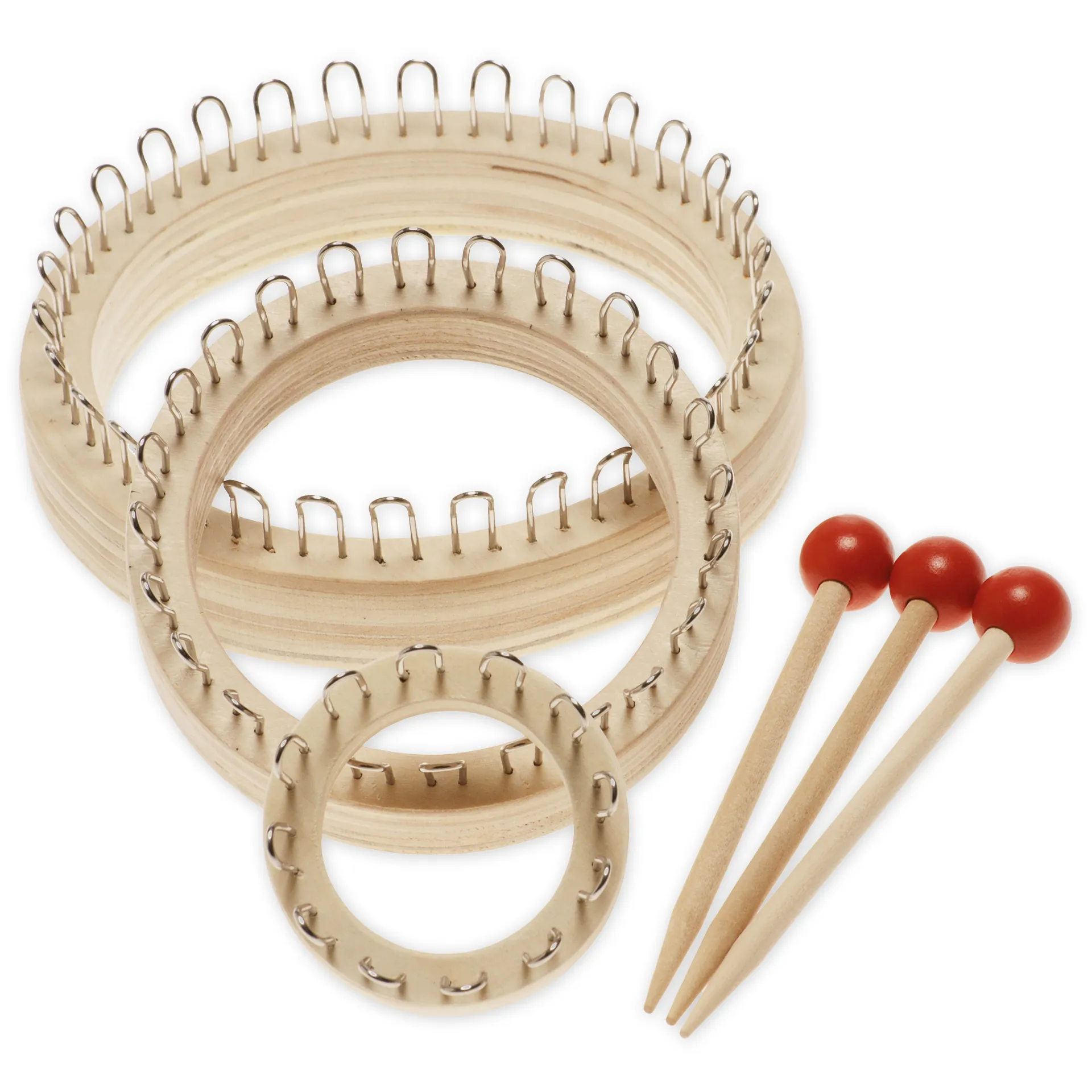 Strick-Ringe "1000 Möglichkeiten", 3 Stück