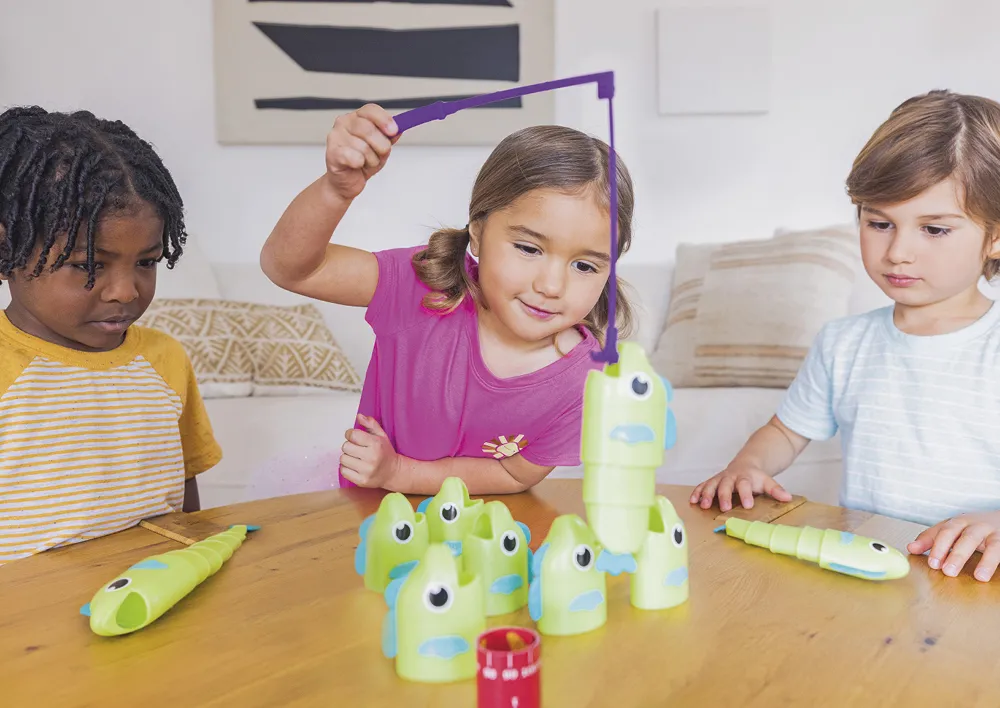 Spiel "Wer fängt den längsten Fisch?", 11-tlg.