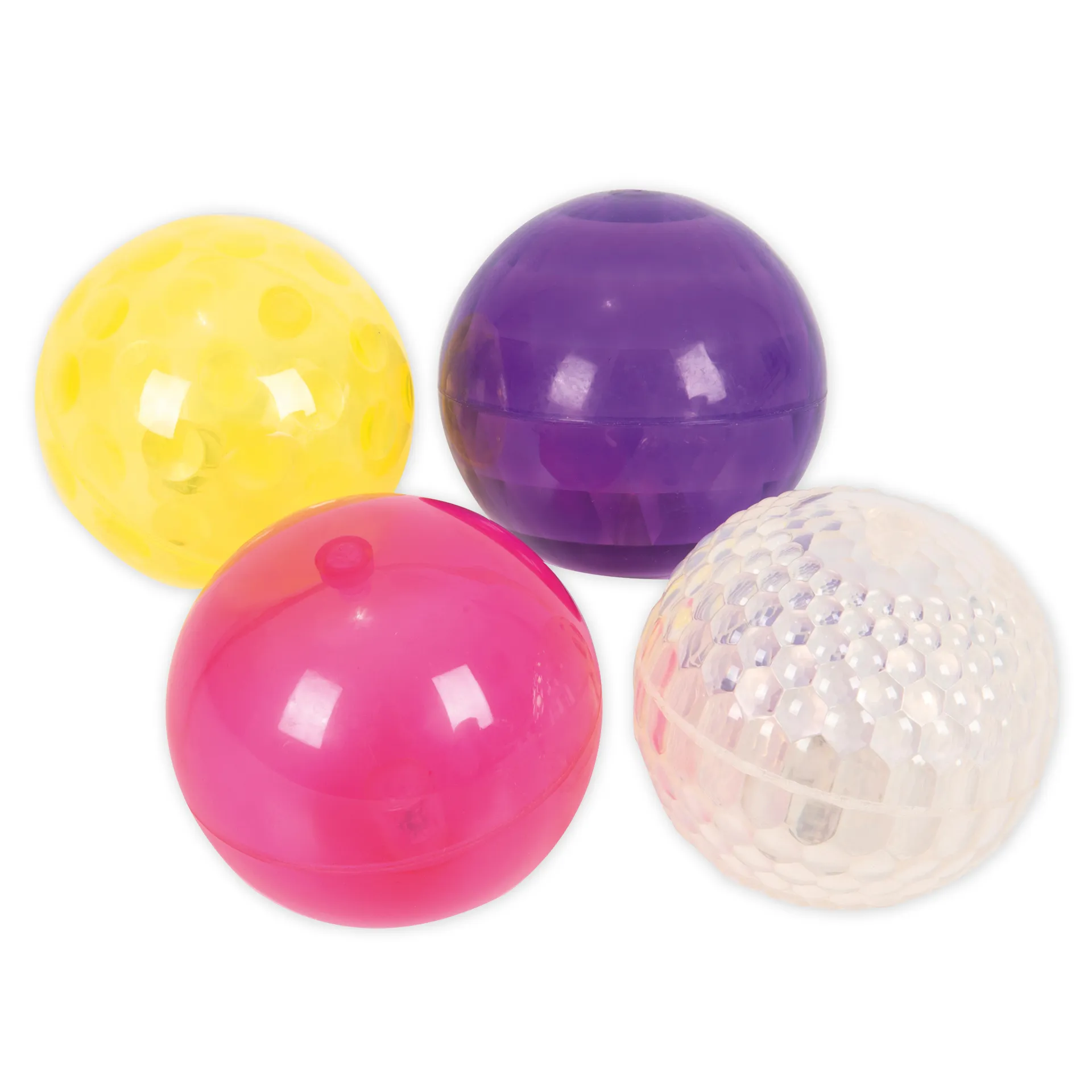 Sensorik-Leuchtbälle, 4 Stück