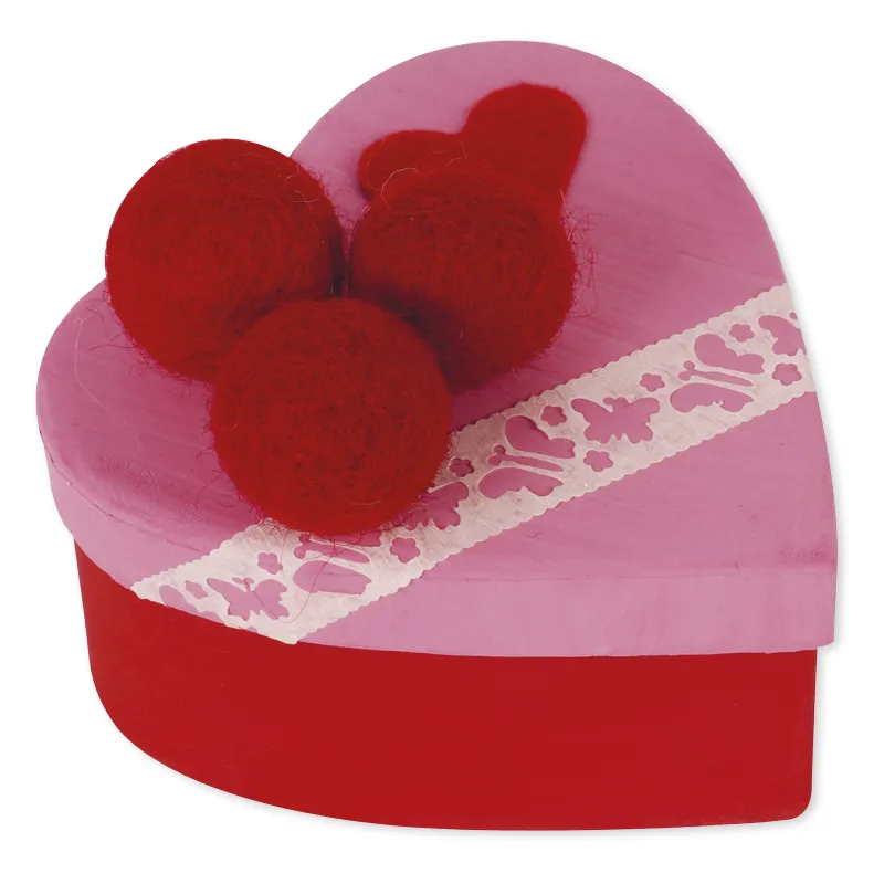 Filzkugeln "Kunterbunt", 2 cm ø, 7 Farben, 210 Stück