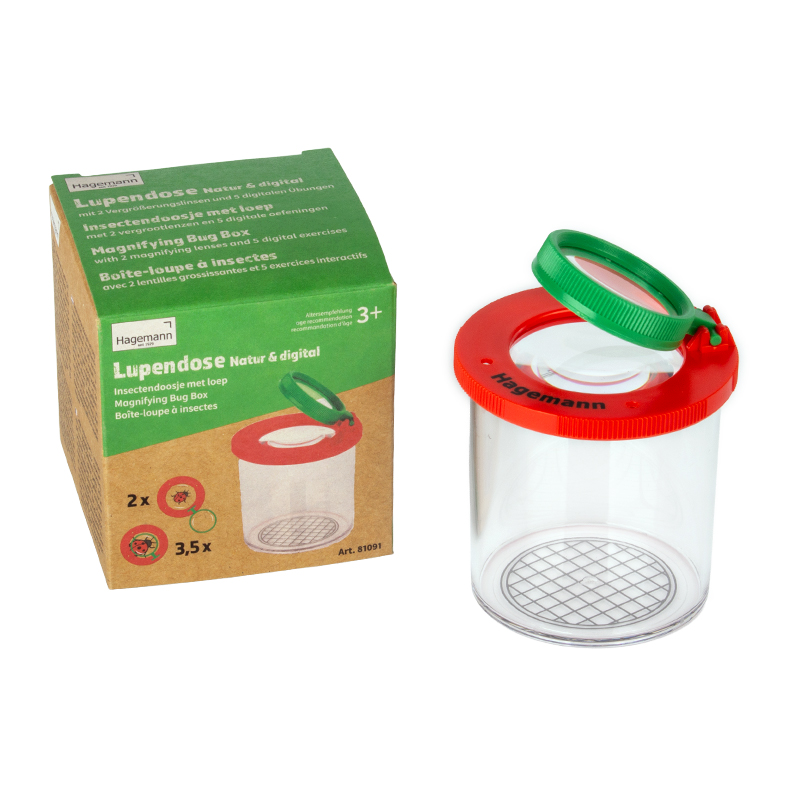 Hagemann Lupendose Natur & digital (mit 2 Vergrößerungen und Maßstab)