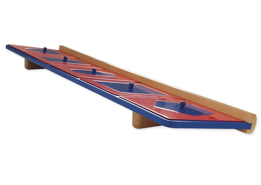 TimeTEX 2 Ständer für metallene Einsatzfiguren "Montessori Premium"