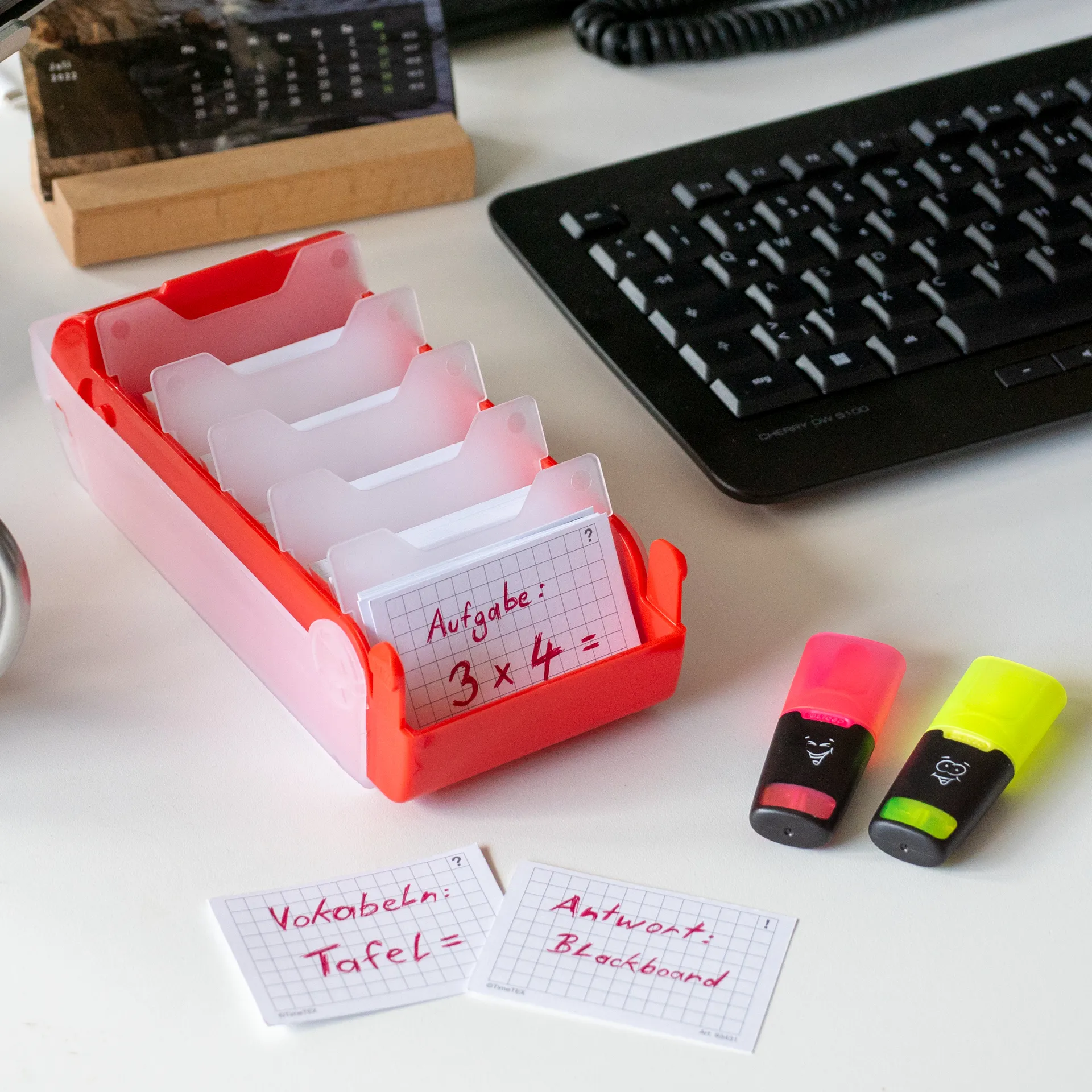 Karteikasten für A8 Kunststoff