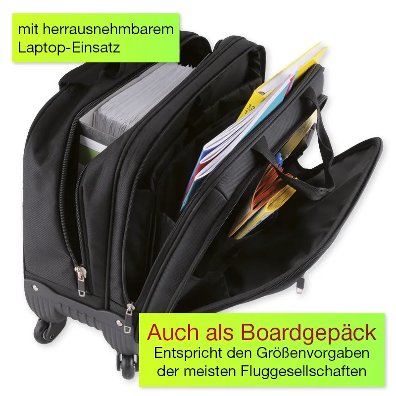 TimeTEX Universal-Trolley "Quadriga II" mit 4 Rollen