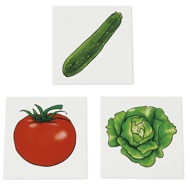 Bilderbox "Vocabular Obst, Gemüse, Lebensmittel"