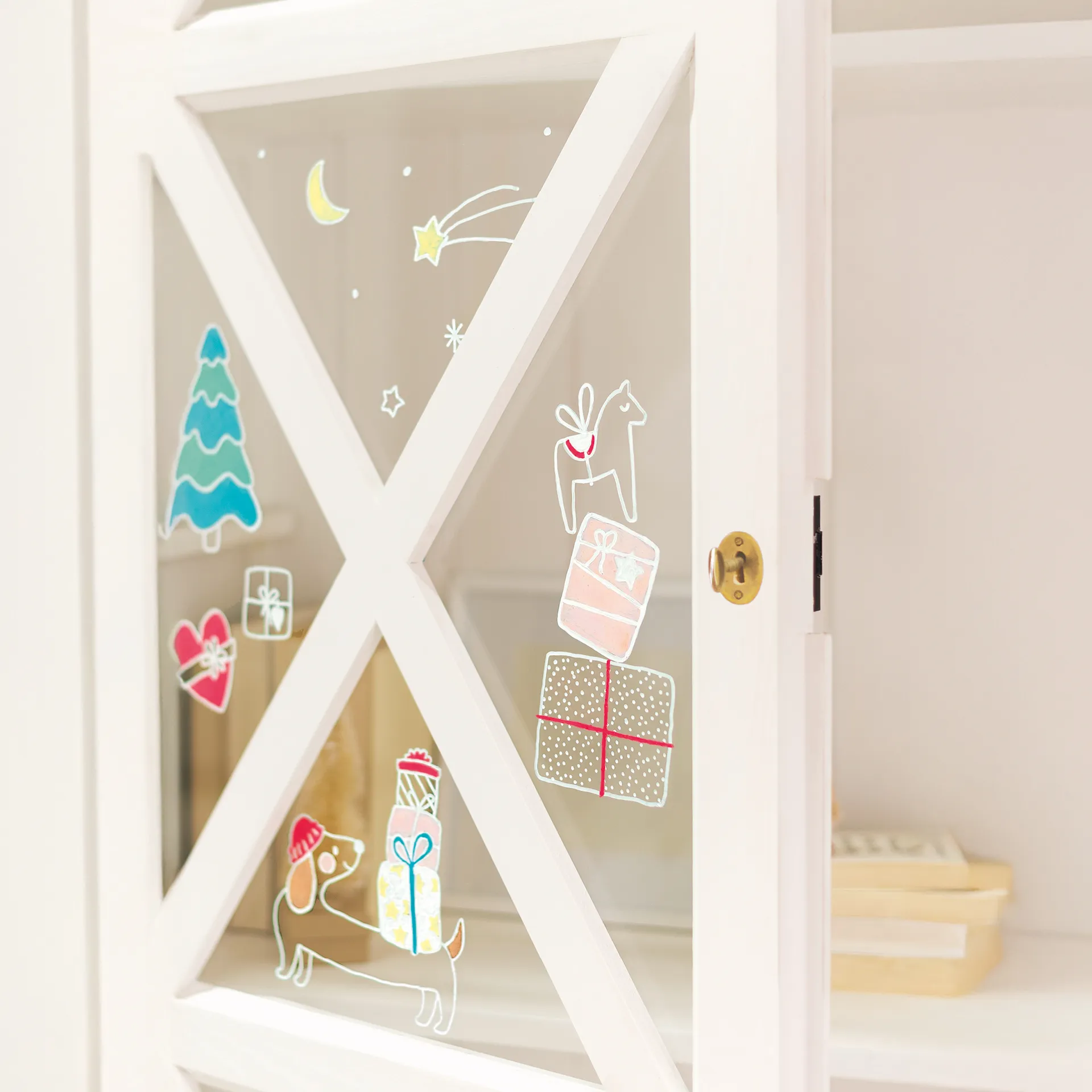 Fensterbilder-Vorlagen "Cosy Winter", 15-tlg.