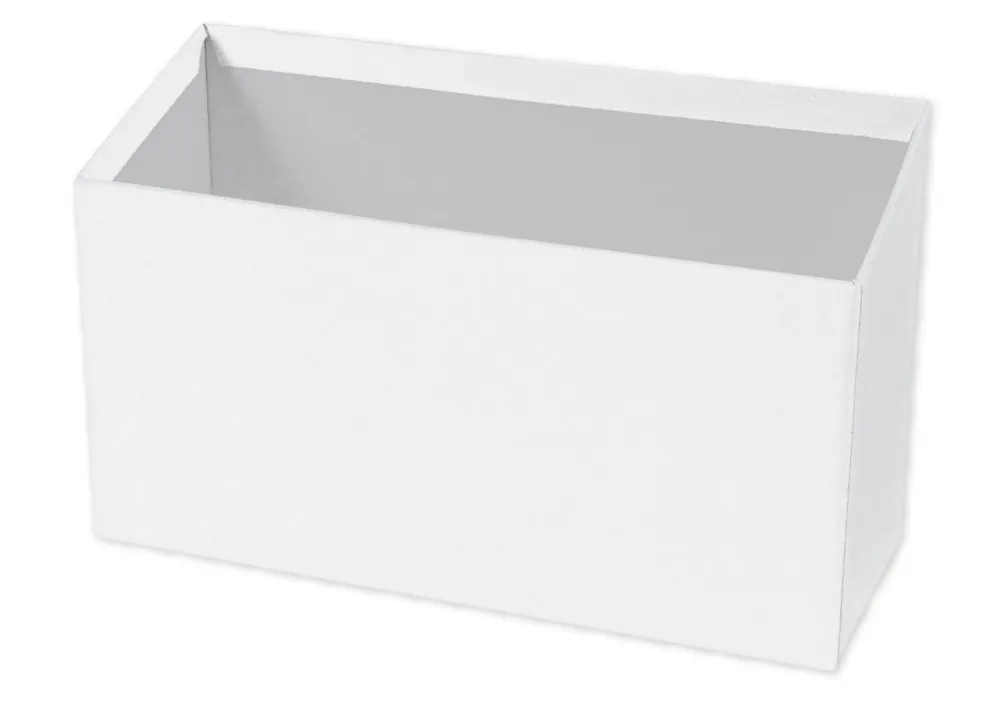 Karteikasten aus Pappe A5, nach vorne abfallend