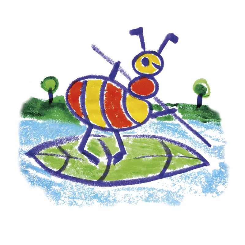 Wachsmal-Sticks 12 Farben als Drehstift