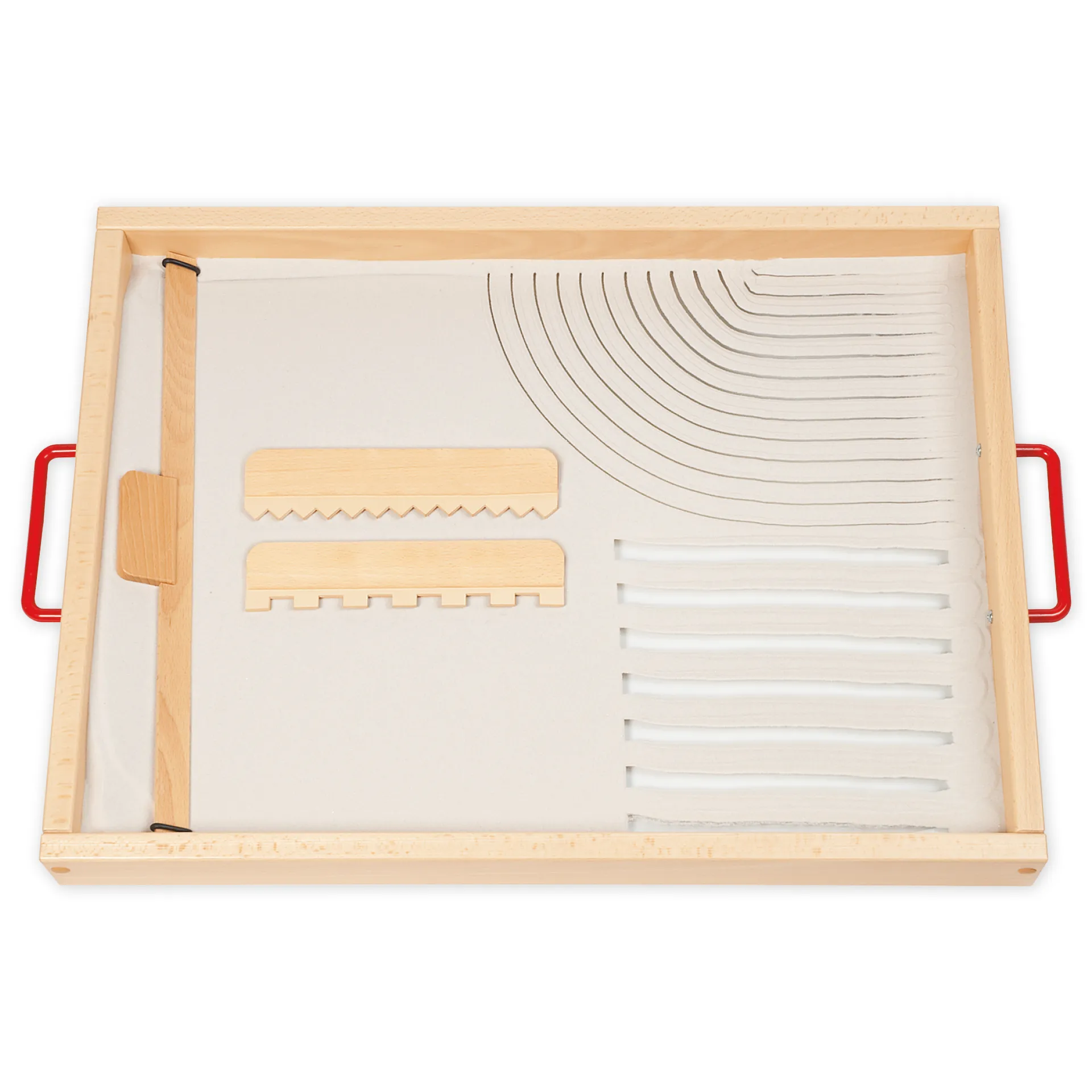 Sandwanne mit Glasboden, 5-tlg.