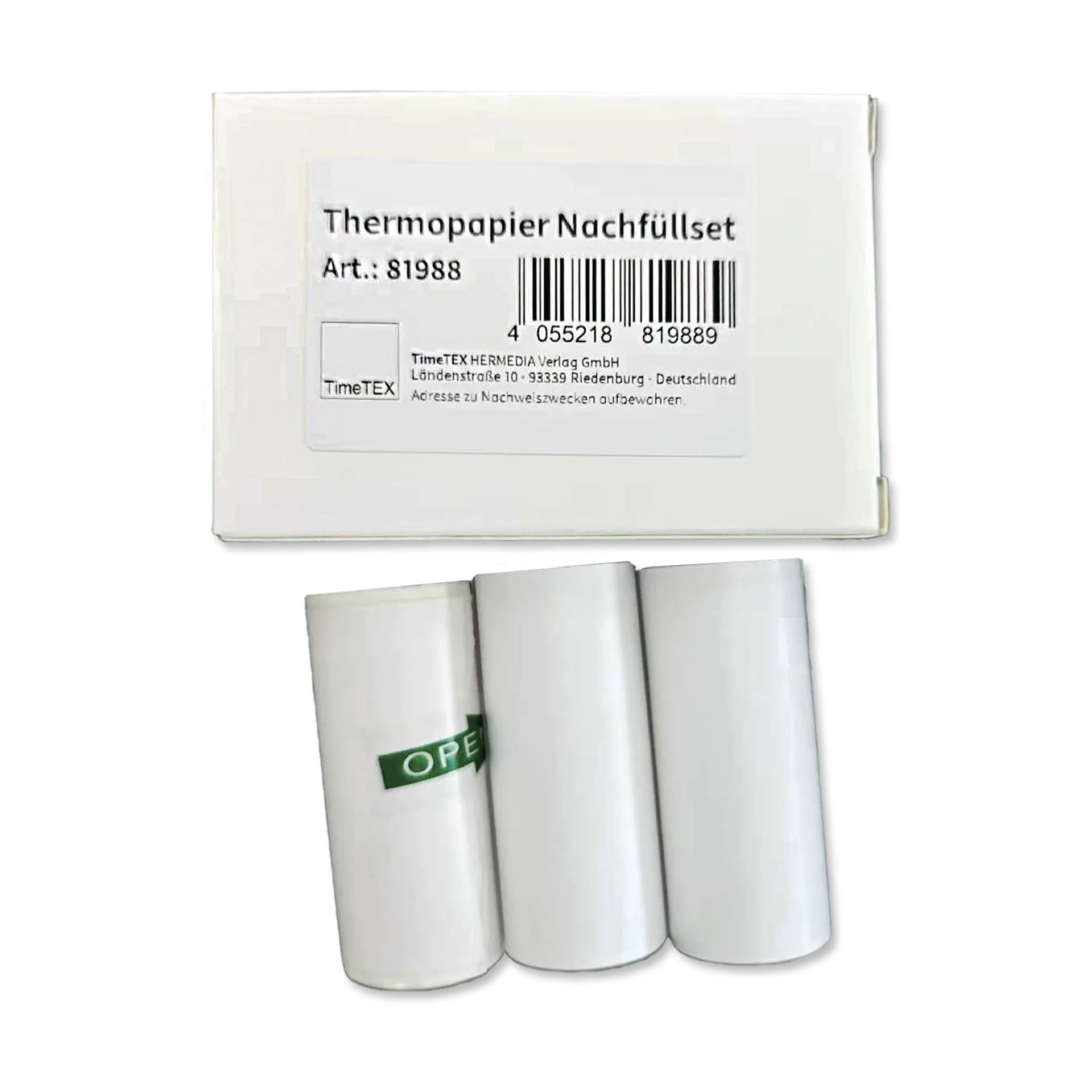 Thermopapier Nachfüllfset Sofortbildkamera, BPA/BPS-frei,  3 St.