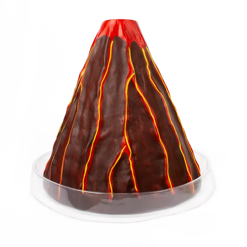 Vulkan-Modell mit Querschnitt