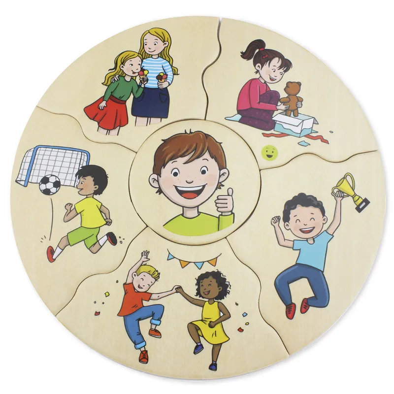 Humanico "Emotionen", 5 Puzzles