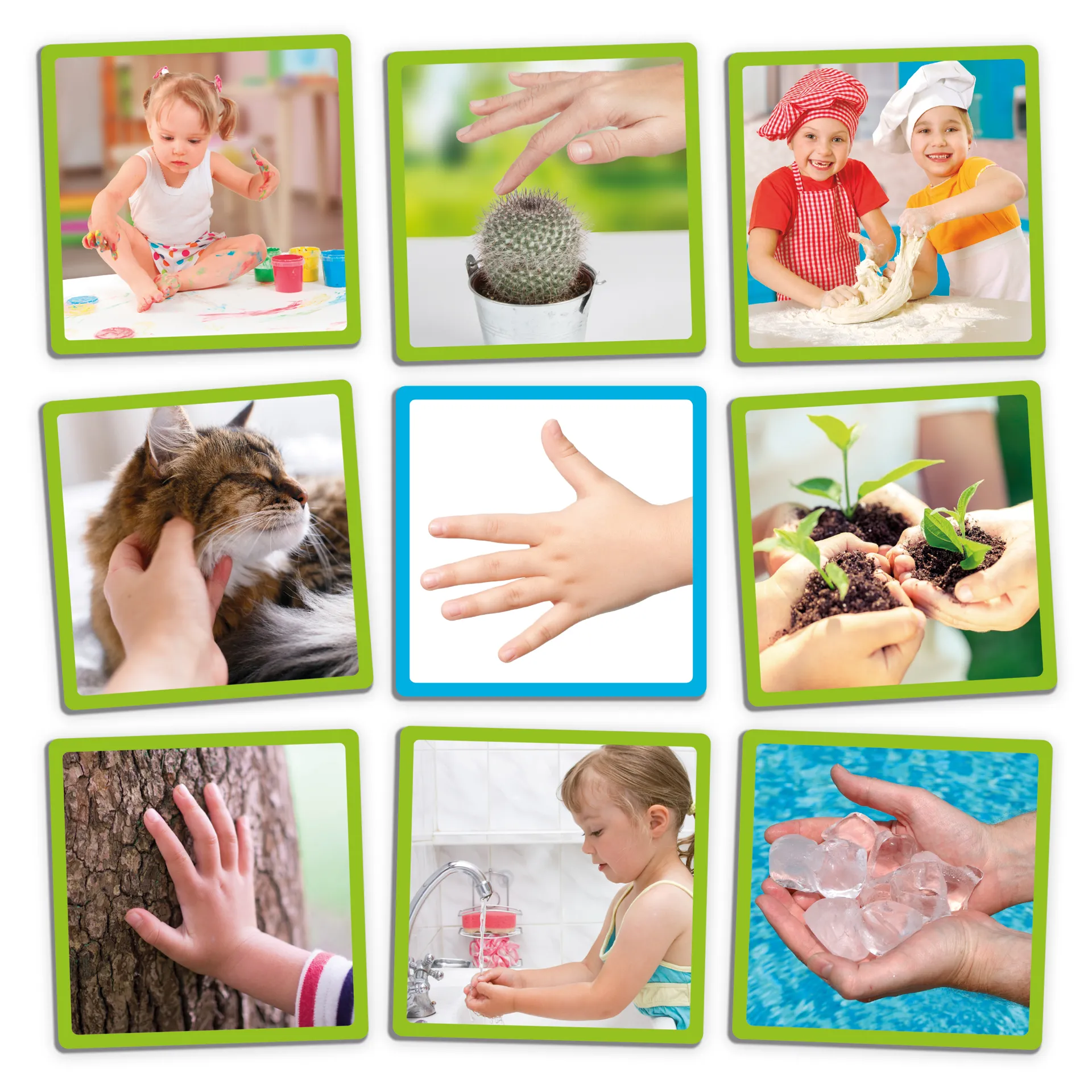 Zuordnungs-Spiel "Die 5 Sinne", 51-tlg.