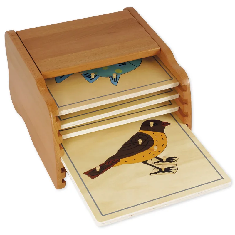 TimeTEX Ständer für 6 Tierpuzzles "Montessori Premium"