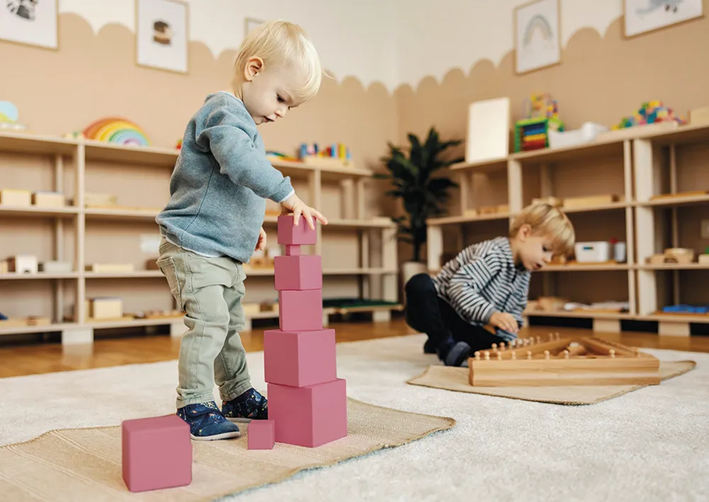 TimeTEX Rosa Turm "Montessori Premium"