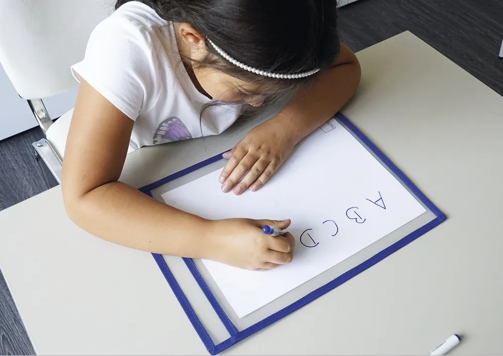 Lern- und Sammeltaschen A5-Plus hochkant, mit Farbeinfassung, 10-tlg.