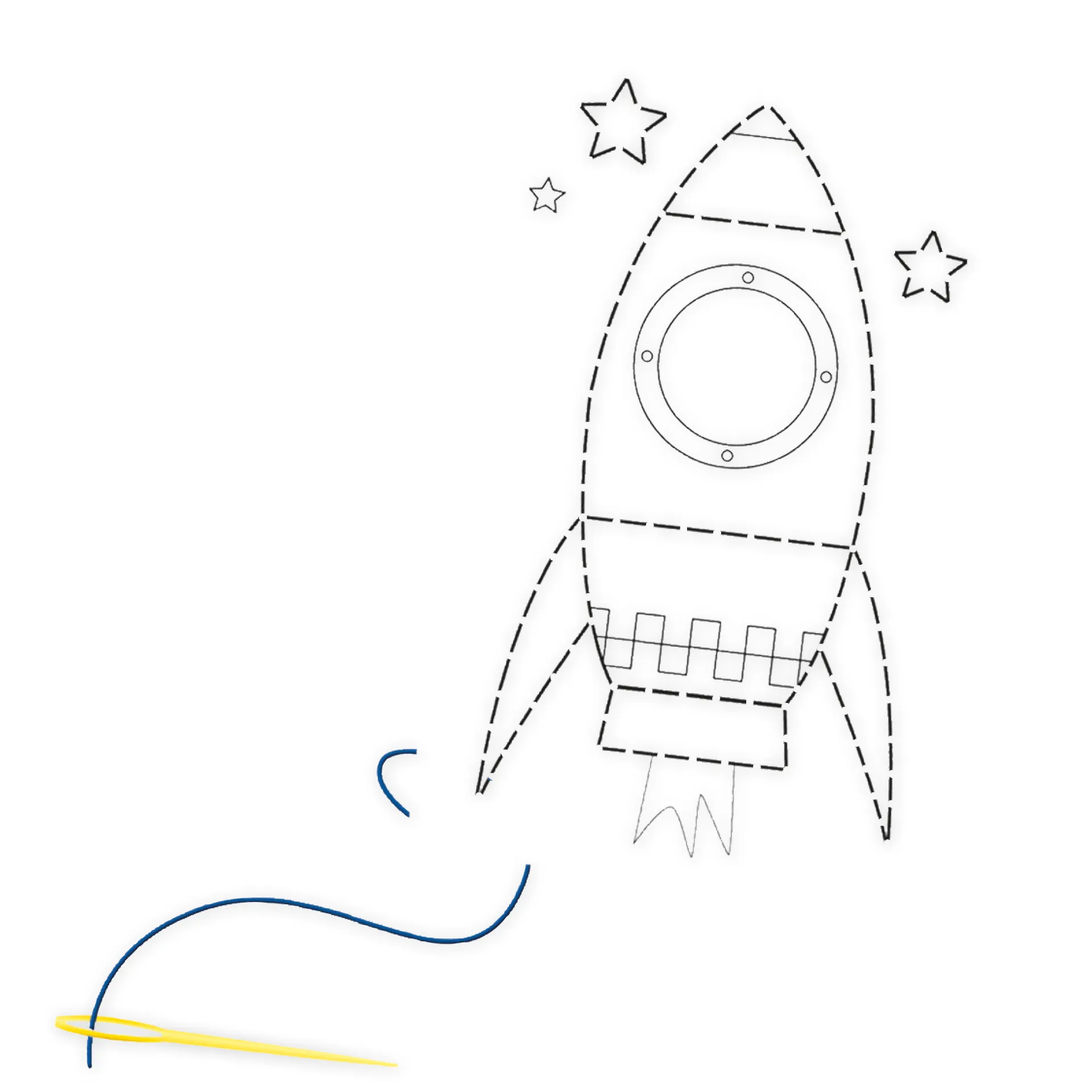 Ausnähkarten weiß mit Motiv, 11x17 cm, 48 Stück