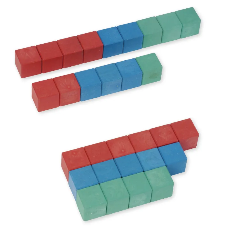 Set Rechen-Würfel, 2x2 cm, 100-tlg. "Montessori Premium"