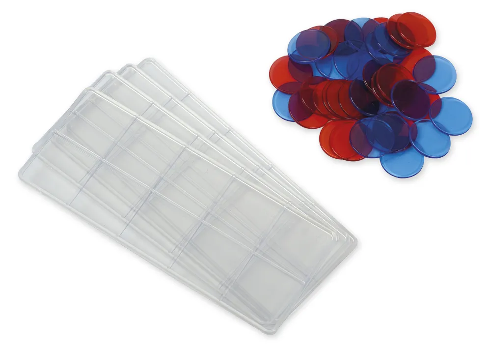 TimeTEX Schüler-Übungsset "Zahlenraum bis 20", 46-tlg. in Dokumentenmappe