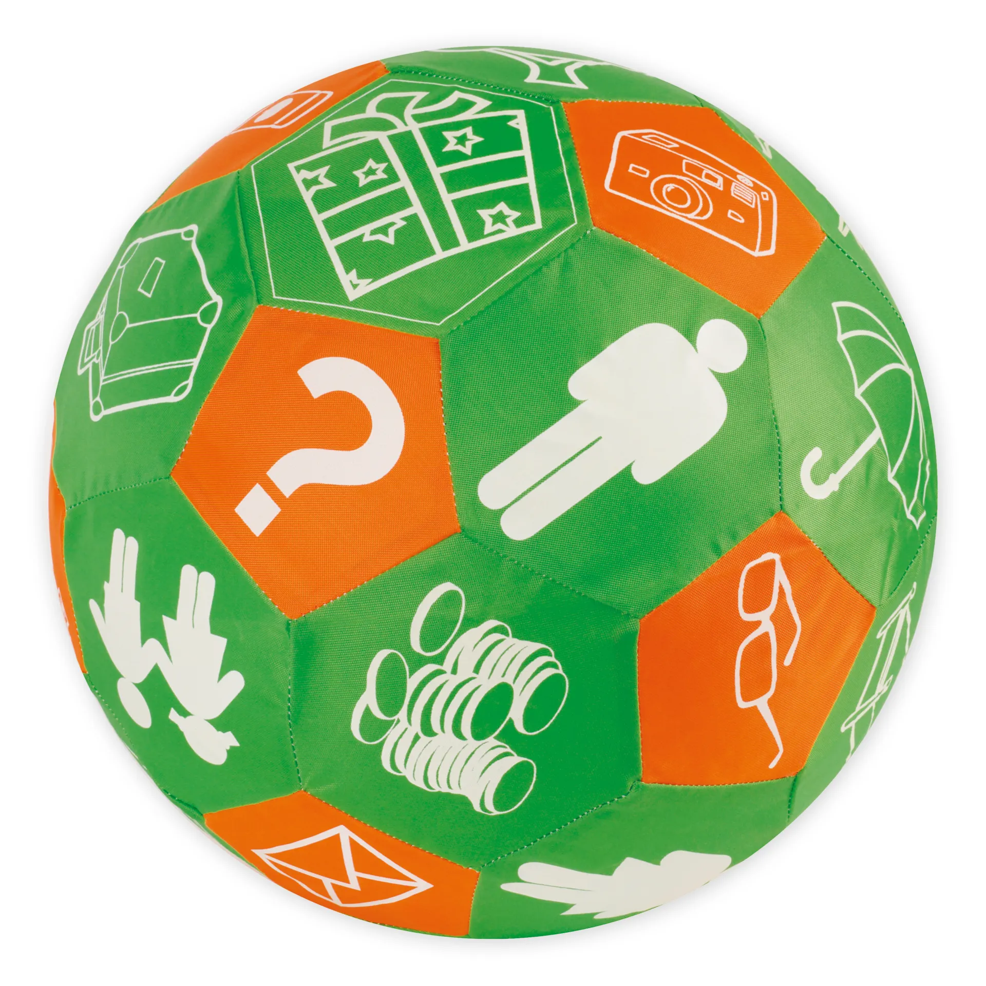 Lernspiel-Ball "Pello" - Geschichten/Alltag