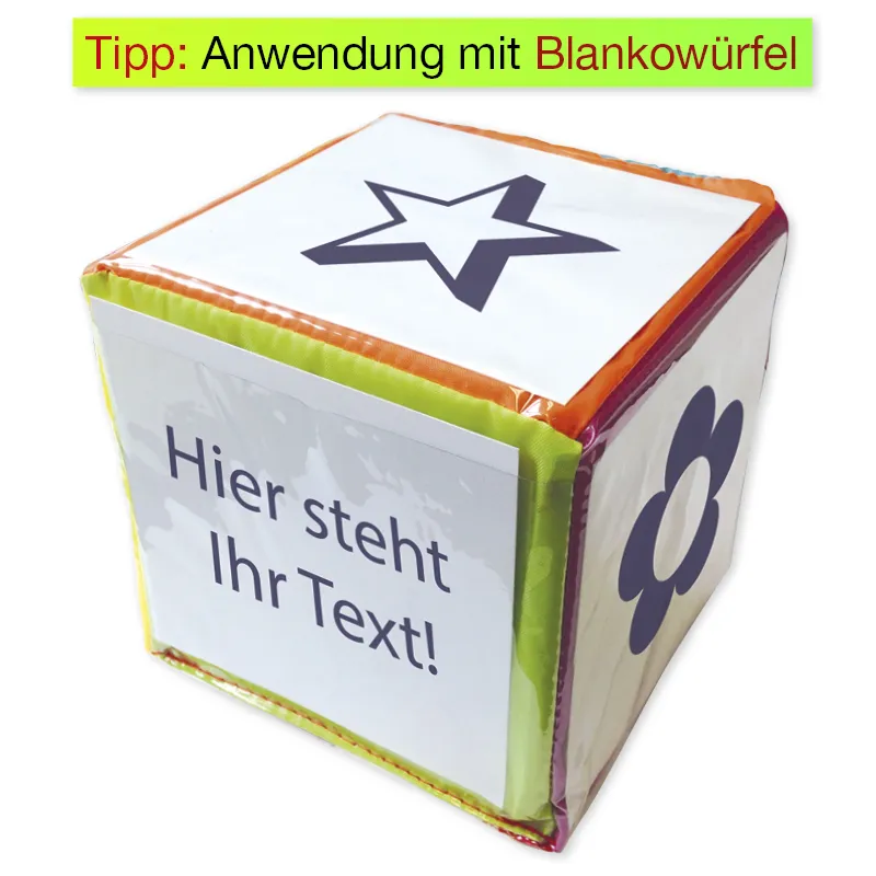 Blanko-Einsteckkarten 36-tlg., ca. 13,5 x 13,5 cm