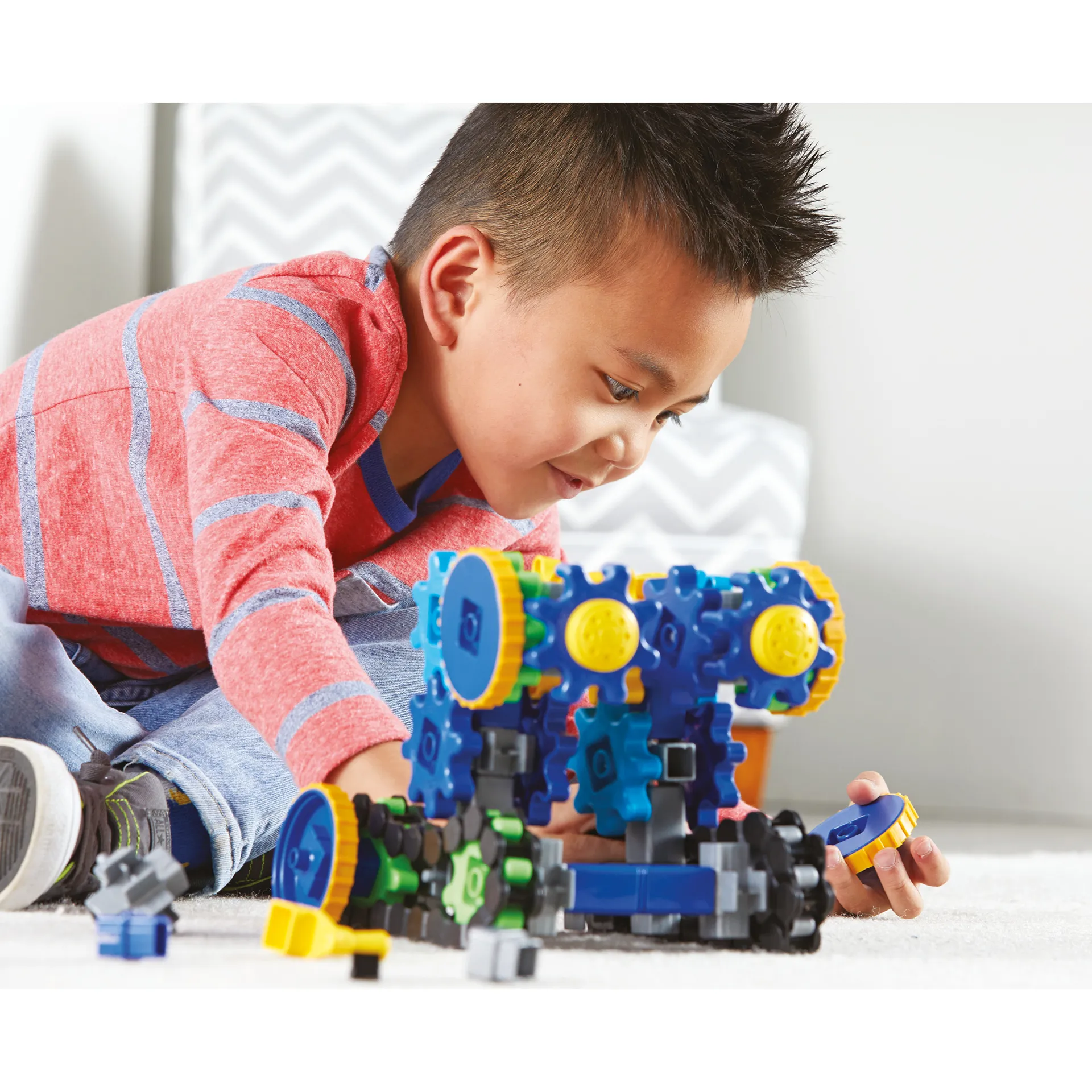 Zahnrad-Maschinen, Baukasten, 108-tlg.